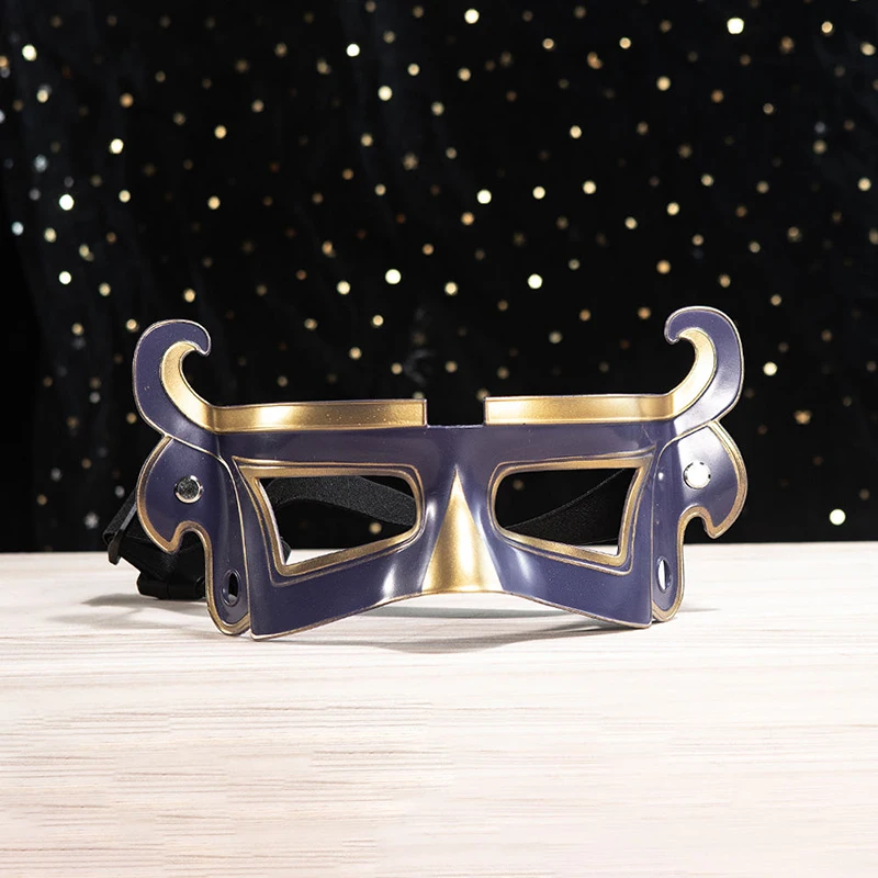 Maska maskaradowa męska rzymska grecka wenecka retro na pół twarzy akcesoria impreza cosplay bal studniówkowy Mardi Gras Halloween złota czarna