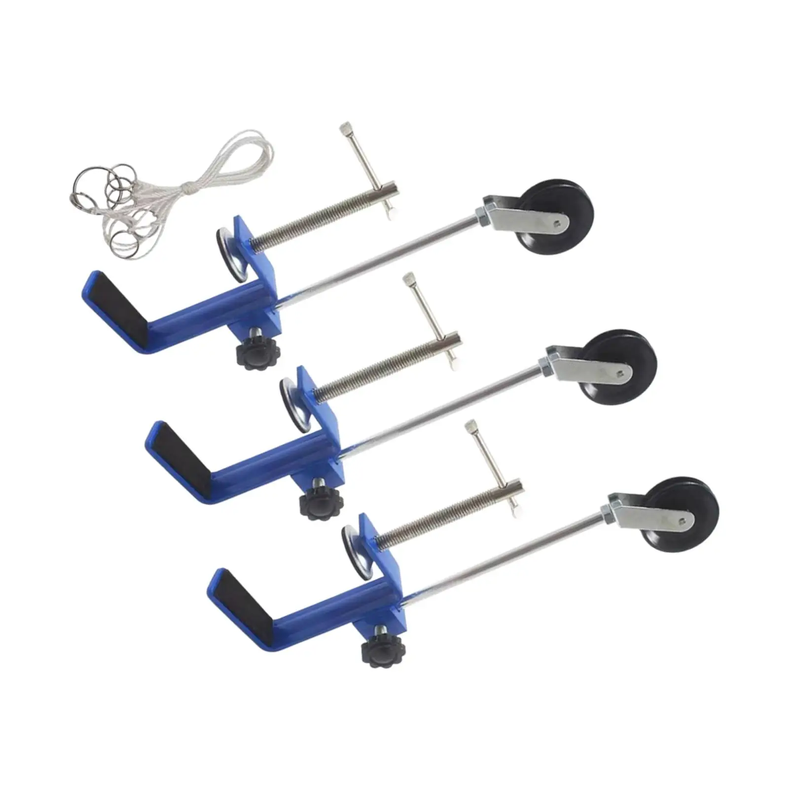 Support Rod Fixed Pulley Experiments Kits Demonstration Portable Table Clamp Set Educational Toys for Home School Teachers