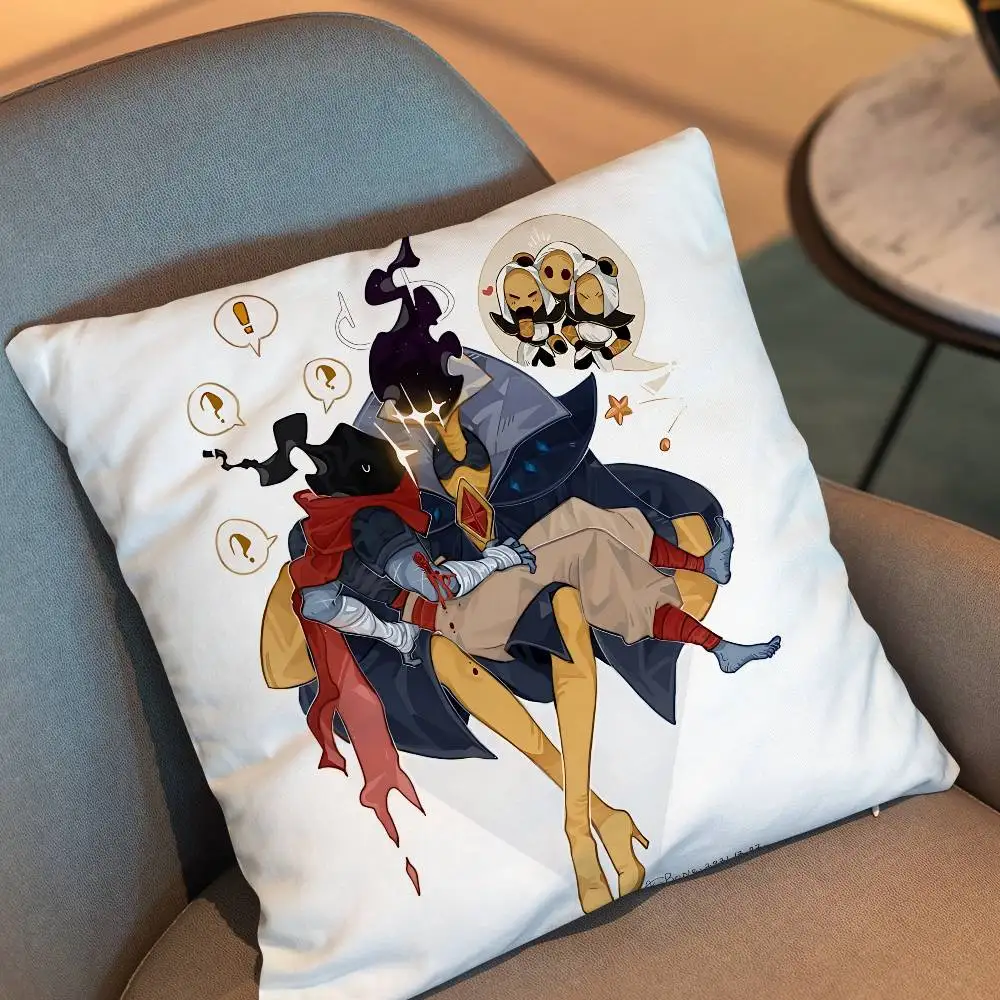 Bobby game Beheaded Keeper Dead Cells Pillow Case cover Nap Time  Sofa Living home Room Bedroom Backrest Cushion Square cojines