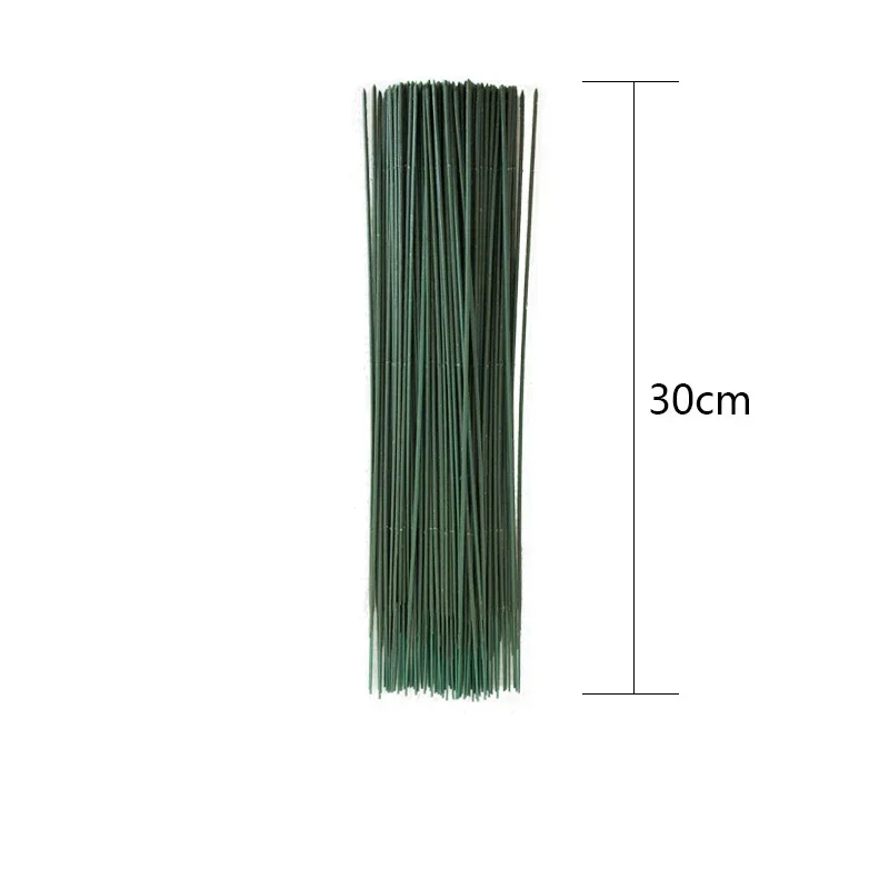 17 cm/25/30/40 cm Kunstbloem Stengels rozenblaadjes/basis Ijzerdraad Stengel DIY Zeep/Papieren Bloem Stub Accessoire Stengels Craft Decor