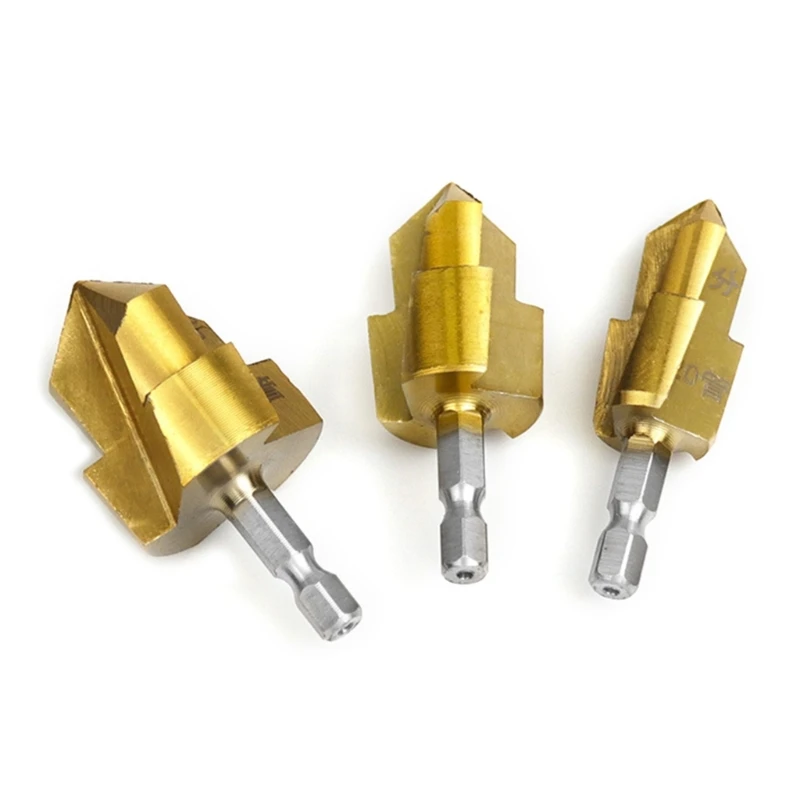 Lifting Drill Bit Water Pipe Connection Tool Stepped Drill Bit 20/25/32mm