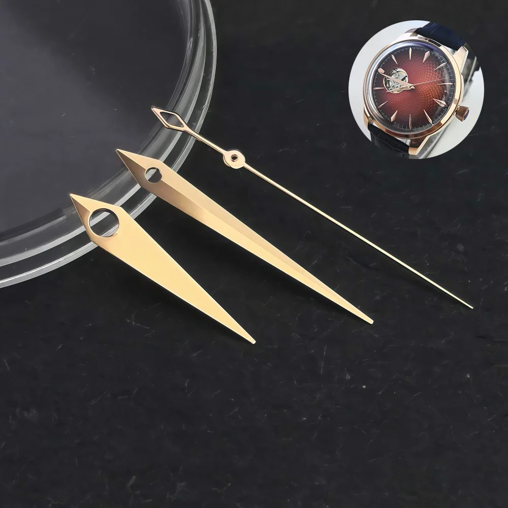 

Полированные стрелки NH35 NH38 10*14*15 мм Dauphine Aiguille Presage Коктейльный стиль Стрелки для часов Часть часов