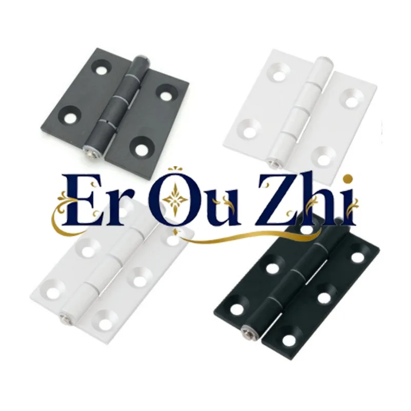 Aluminum Profile Hinge Aluminum Alloy 20/30/4040/45/50 Zinc Metal Hinge Silent Distribution Cabinet Door and Window Frame