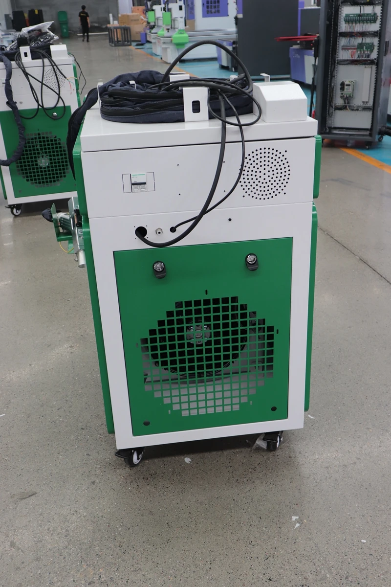 USA spot 1500W Best Price 3IN1 Rust Removal Machine Metal Surface Cleaning Maxcool MCW-1500 Fiber Laser Cleaning Machine