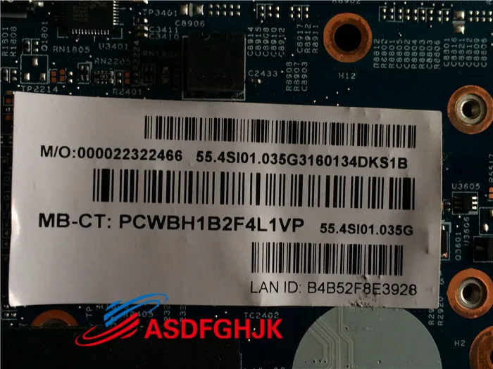 683496 -001 para HP para Probook 4540S 4440S placa base 55.4SI01.035G DDR3 PGA 989 100% funciona perfectamente