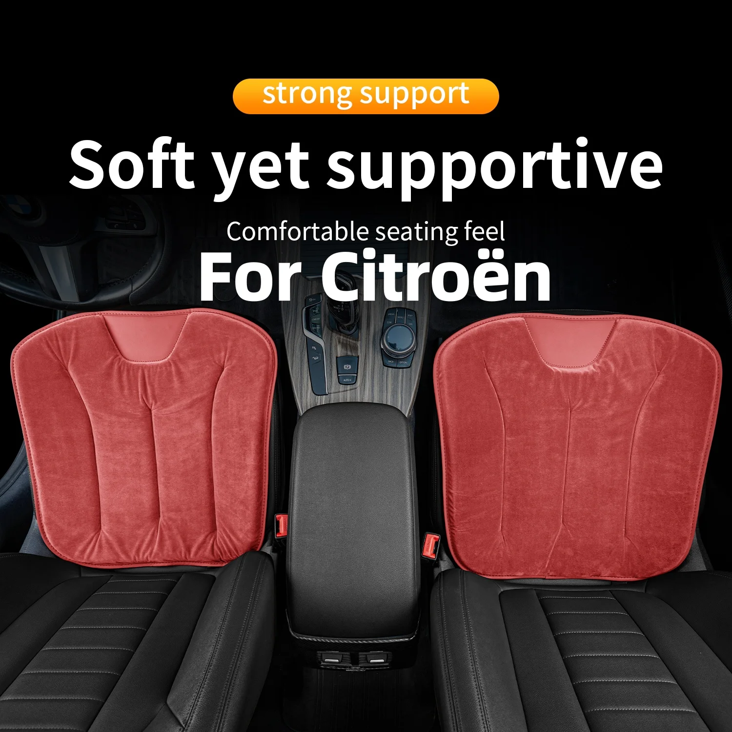 

Накладка на сиденье автомобиля Citroen C4 X, C3, C5 X, C5, противоскользящая, универсальная, для мужчин и женщин, аксессуар для интерьера автомобиля
