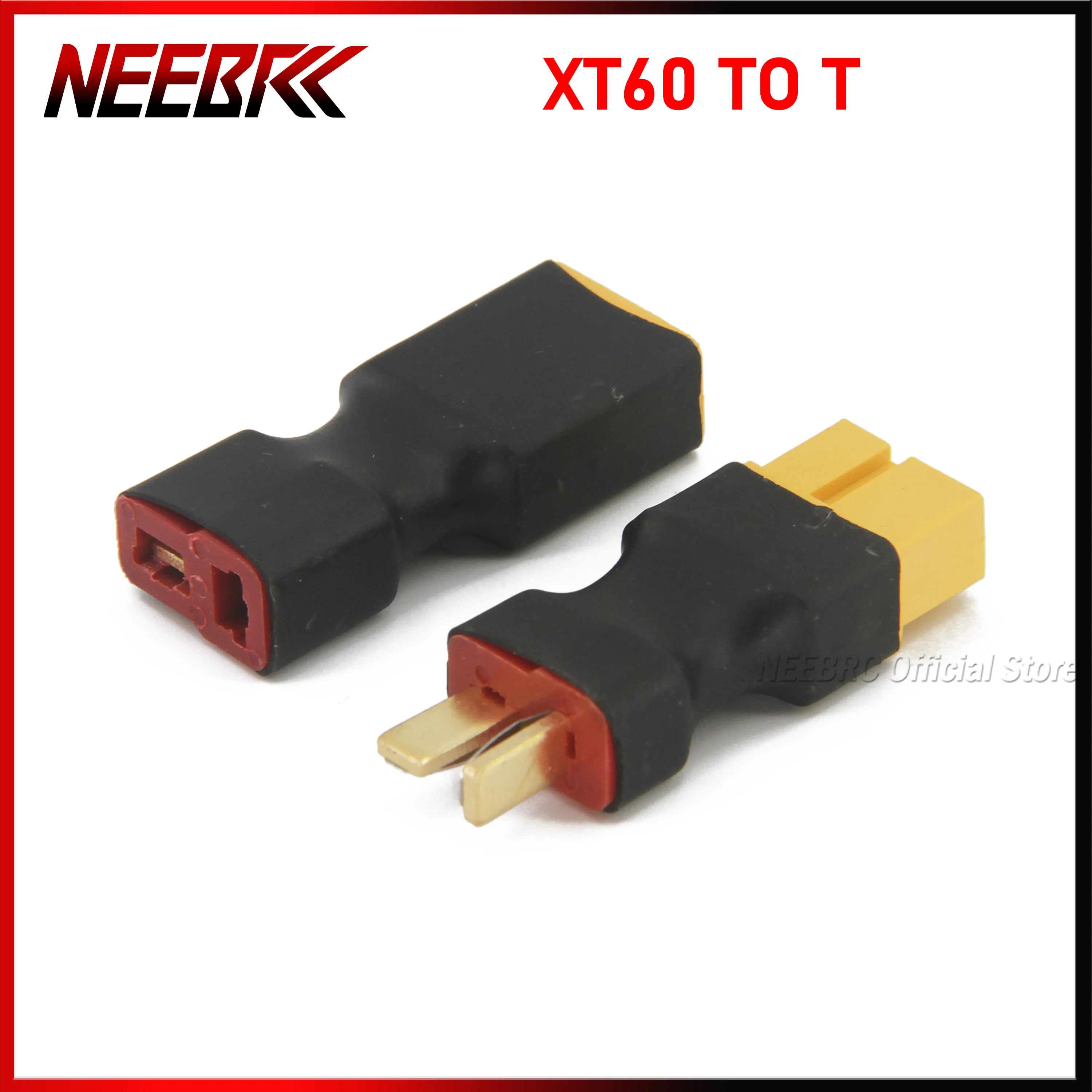 XT60 To T Plug Adapter Female Male Parallel Connector Lipo Battery Charger Converter DIY RC Car Part Plane Accessories ESC Motor