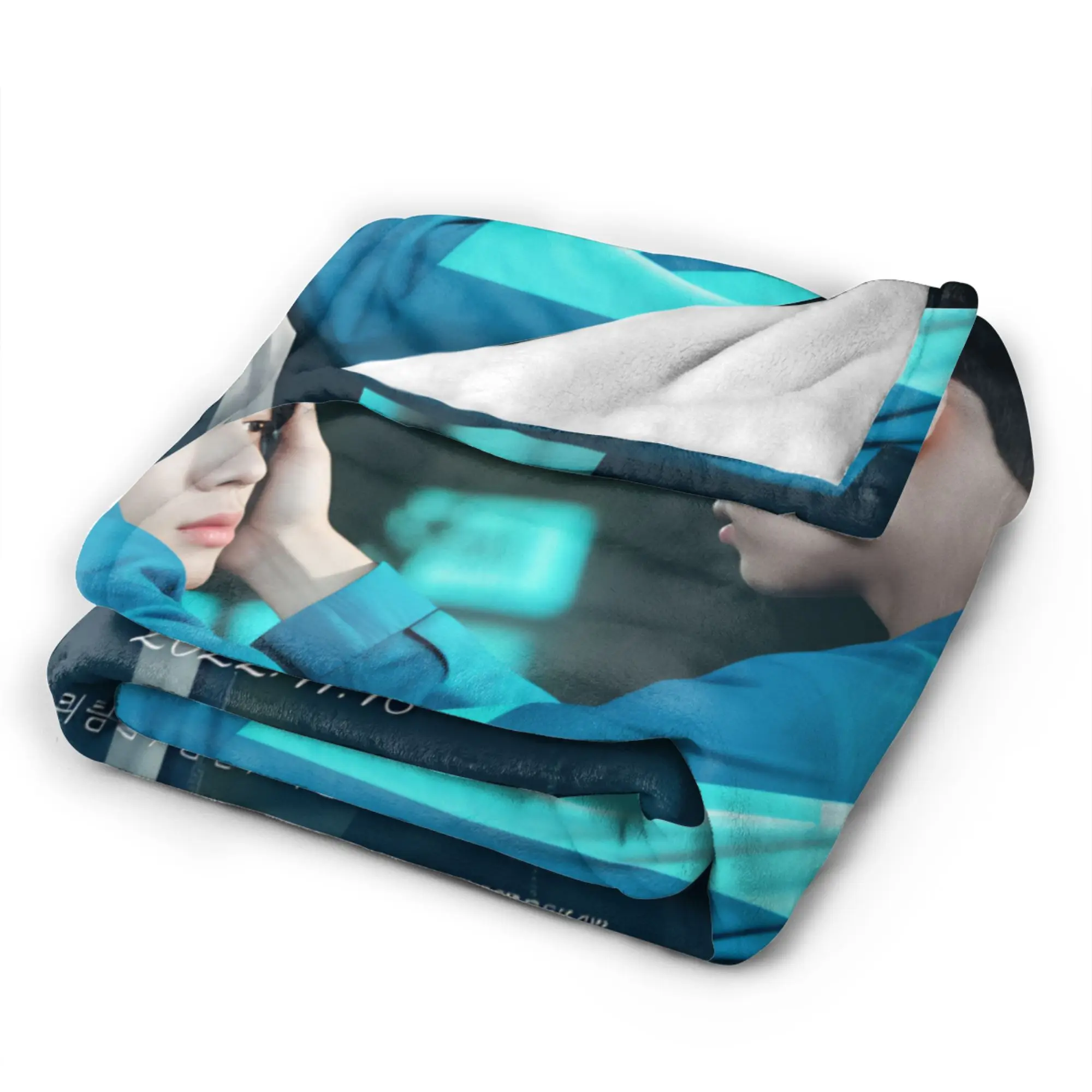 Weak Hero Korean Tv Series Flannel Blanket Winter Soft Warm Throw Blanket for Boy Girl Home Decor Funny Bedspread Sofa Bed Cover