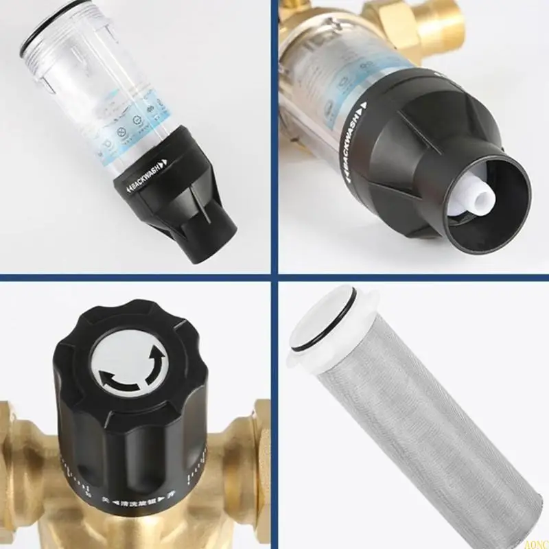 A0NC قابلة لإعادة الاستخدام تدور لأسفل ترشيح مياه رواسب مياه رواسب مسبقة الترشيح