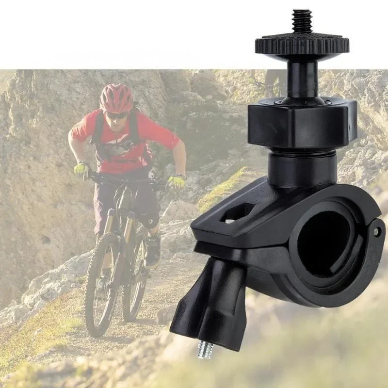 1PC/2PCS Zwart Camera Accessoire Fiets Motorfiets Nuttig Sport Camera Houder Beugel Stuur Mount Stand