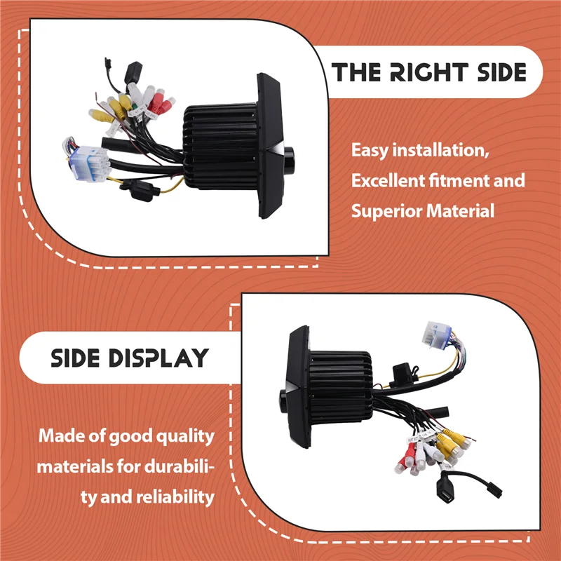 FM AM Receiver Marine Stereo Radio MP5 Player Waterproof For Boat Yacht ATV Car Stereo Player 5.0BT Connection Cart