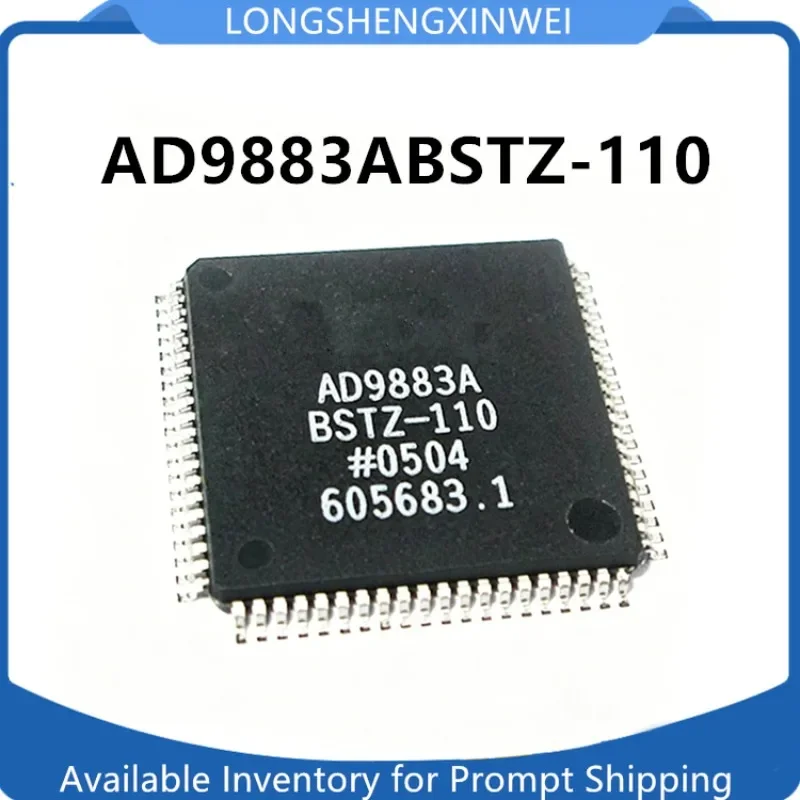 1PCS AD9883ABSTZ-110 AD9883A  LQFP80 Display Interface Integrated IC New Original in Stock