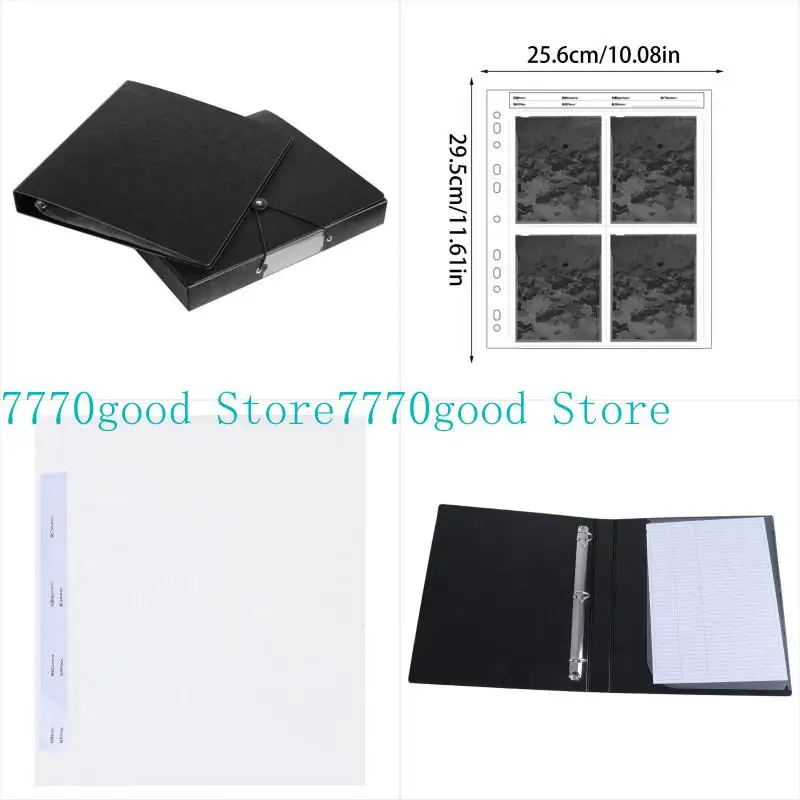 

31BA Archival Storage Sheet 135/120 Negatives Film Storage Pages Negative Page Preserver Film Negative Storage