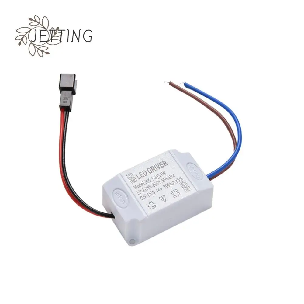 Transformer LED Power Supply Driver Electronic Adapter 3X1W Simple AC 85V-265V To DC 2V-12V 300mA LED Strip Driver