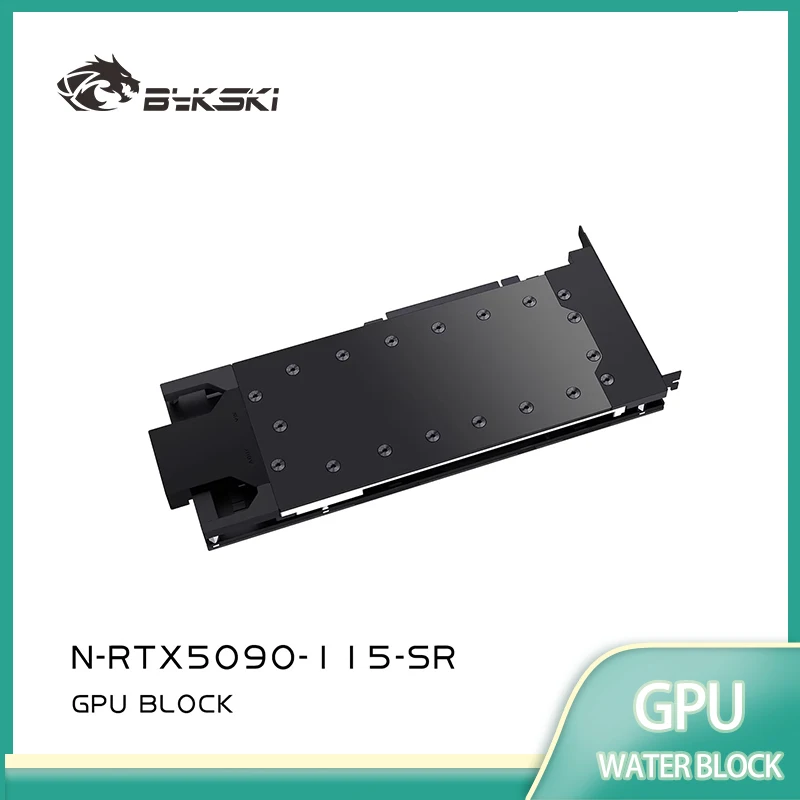 

Bykski N-RTX5090-115-SR GPU Water Block Use for NVIDIA RTX5090 32G DDR7 Video Card 0.3mm Jet Micro-waterway