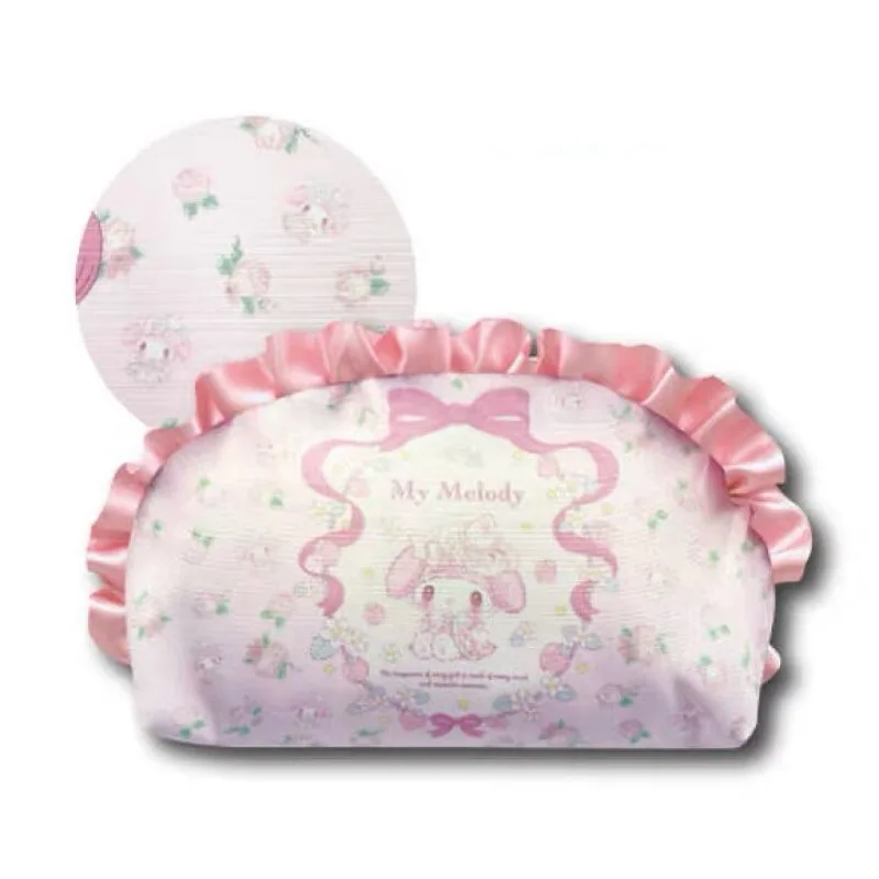 Kawaii Y2K Sanrio Hello Kitty kosmetyczka dla dziewczynek, nadruk kreskówkowy mała świeża kosmetyczka, szminka mała kolekcja przedmiotów