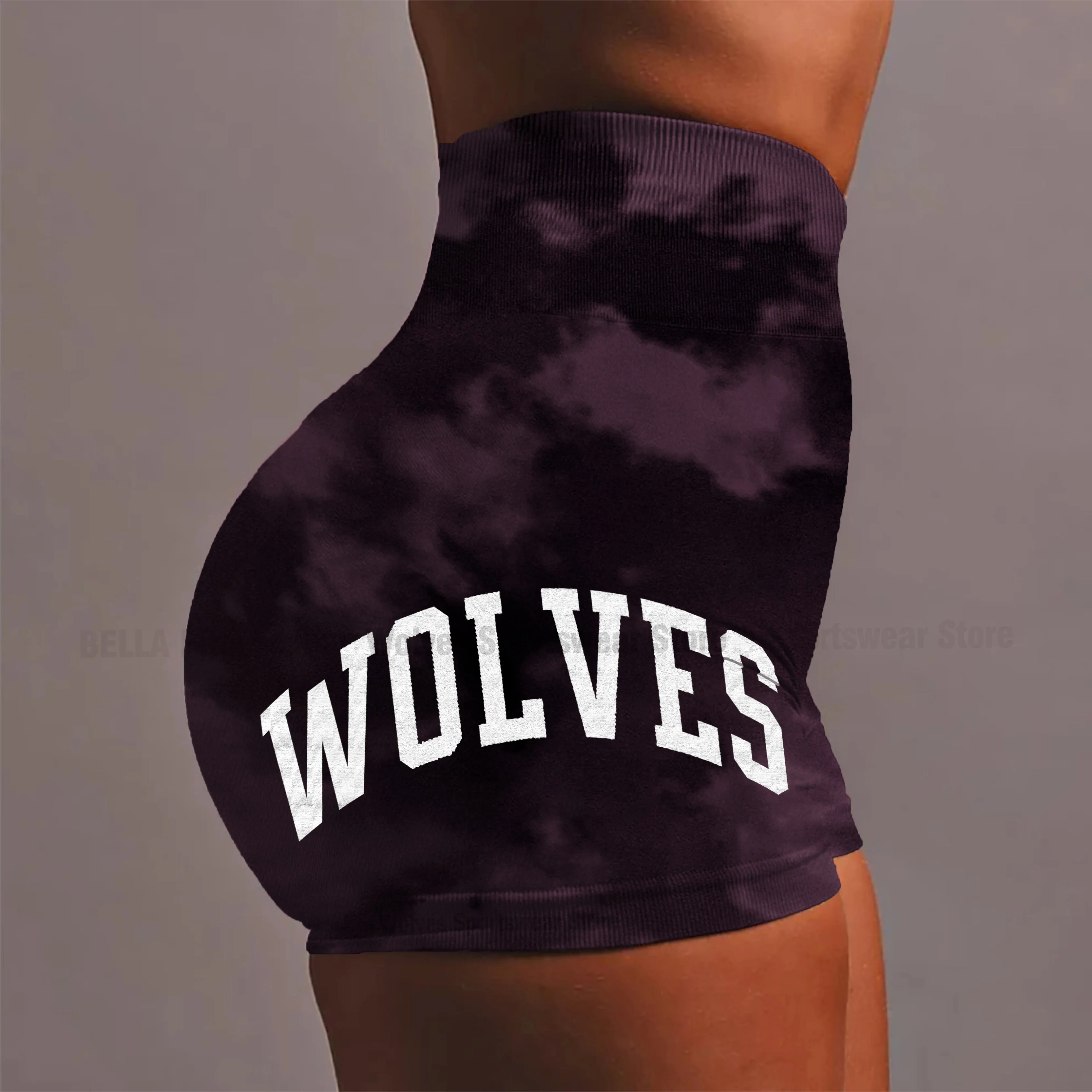 

Darc Women's Fitness Shorts Yoga High Waist Elastic Sportwear Tight Gym Shorts Bodybuilding Workout Pants