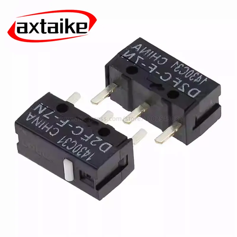 5PCS D2FC-E-7N D2FC New Authentic For 5Million times Mouse Micro Switch D2FC-F-7N Mouse Button Fretting