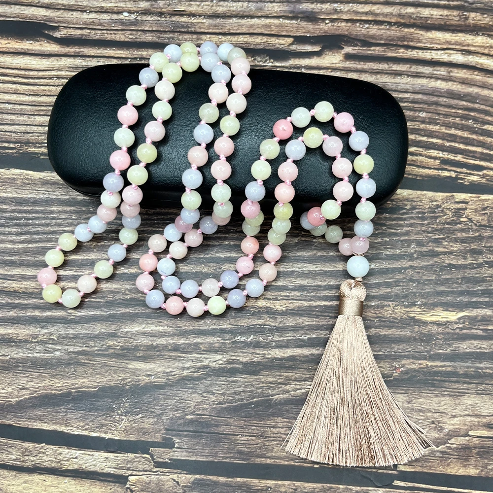 8mm-morganite-frisado-atado-108-mala-colar-meditacao-yoga-oracao-japamala-joias-para-mulheres-e-homens
