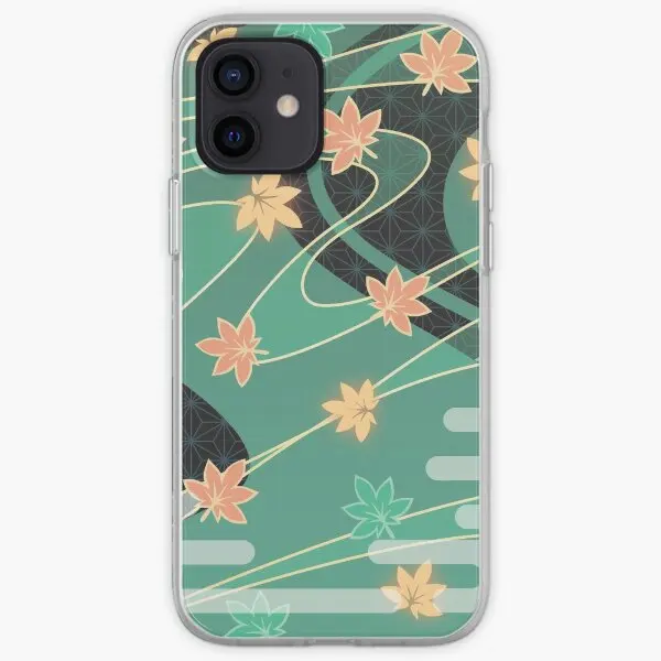 Genshin Impact Kaedehara Kazuha Burst  Phone Case Customizable for iPhone 11 12 13 14 Pro Max Mini X XS XR Max 6 6S 7 8 Plus