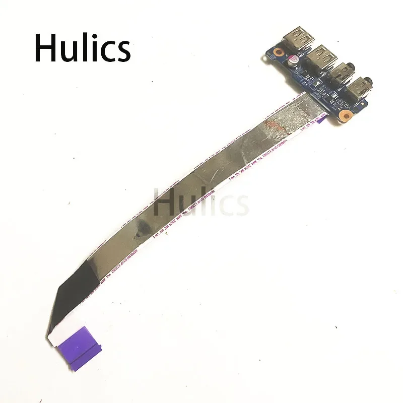 Hulics usado para HP ProBook 450G1 450 G1 455 G1 Audio Jack placa de puerto USB 48.4YZ42.011 12787-1