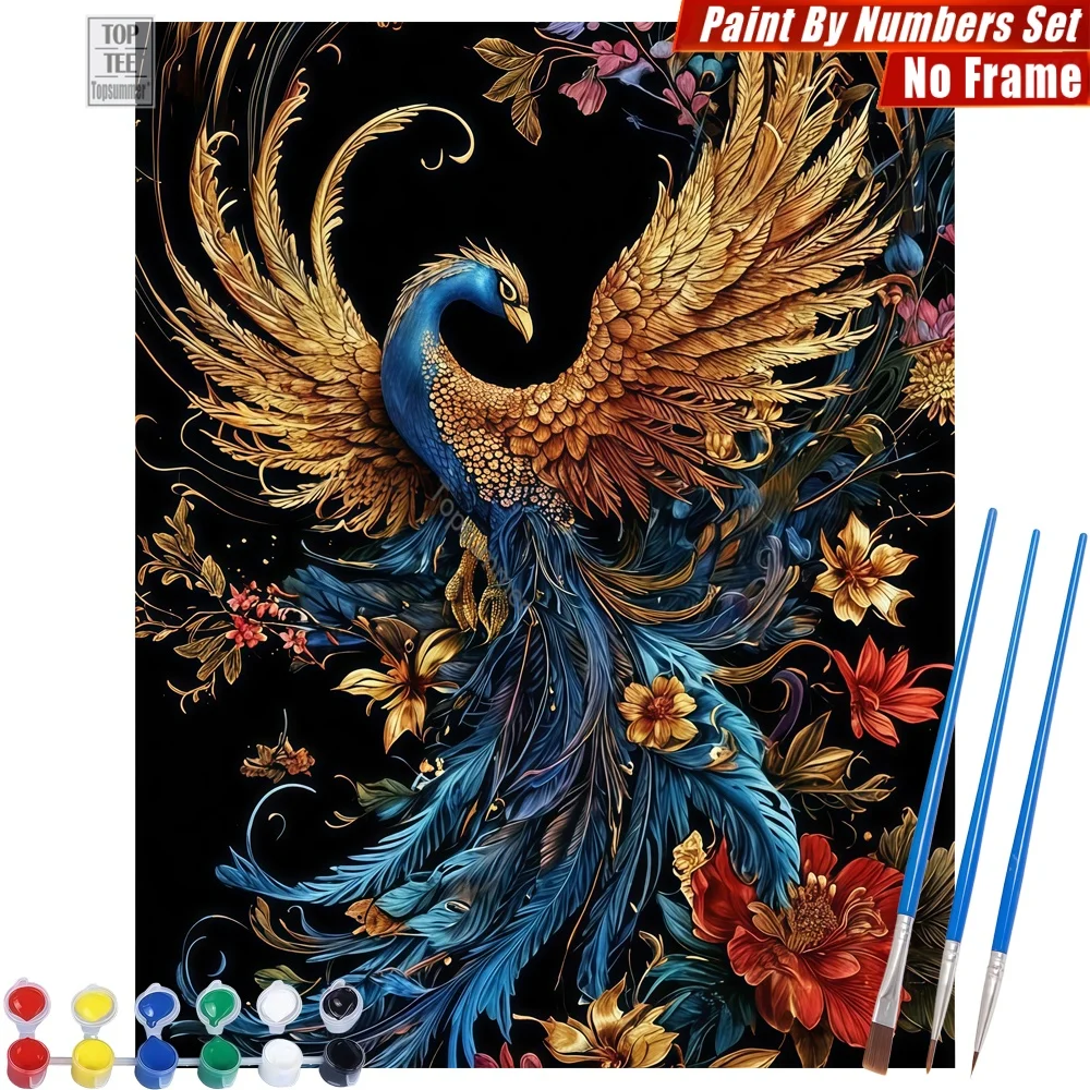 Golden Blue Phoenix…