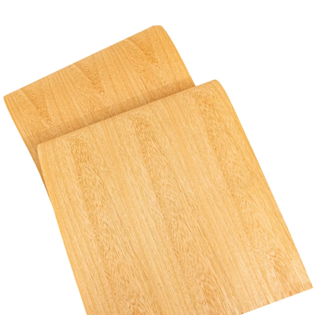 Size:2.5x0.58m Thick:0.25mm Dyed Yellow Wenge Wood Veneer Perfect DIY Projects Cabinet Door Refinement Furniture Renovation