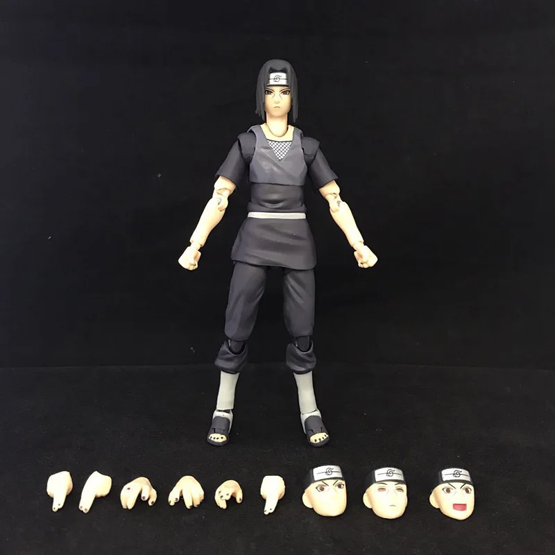 Naruto SHF Model Uchiha Itachi Action Figure Anime Collection Doll Movable Toys