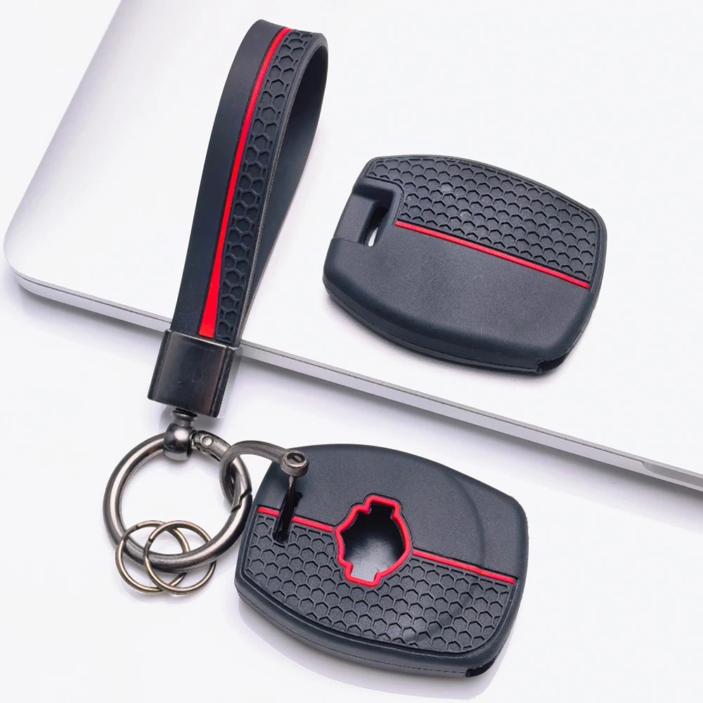 Remote Key Case For Harley Davidson XL Dyna Softail Touring Trike Sportster S 1250 RH1250 RA1250S with ring wrist strap