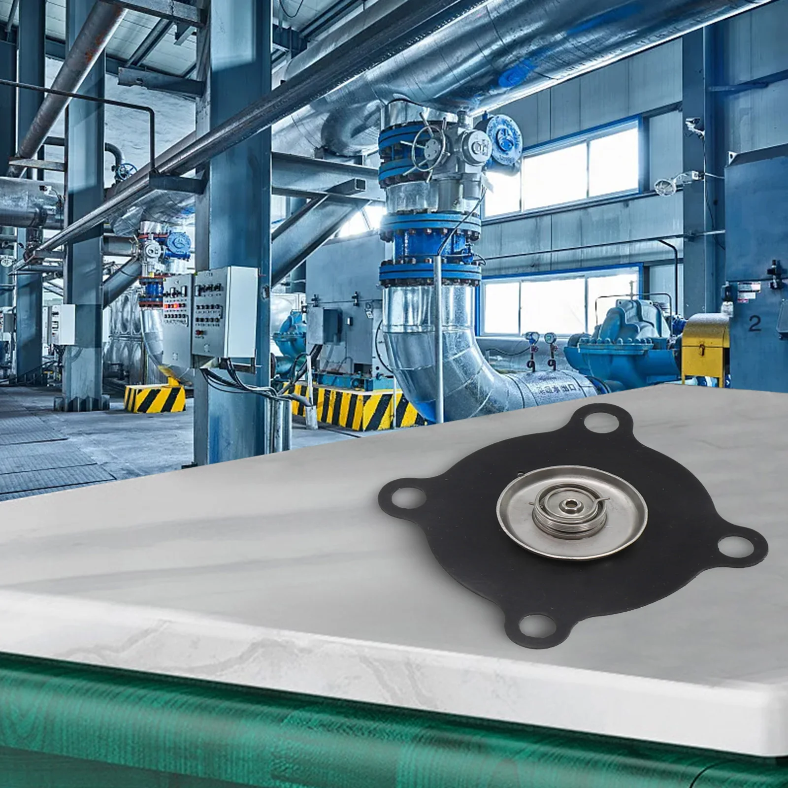 Replacement Rubber Solenoid Valve Diaphragm 1/2 & 3/4 in