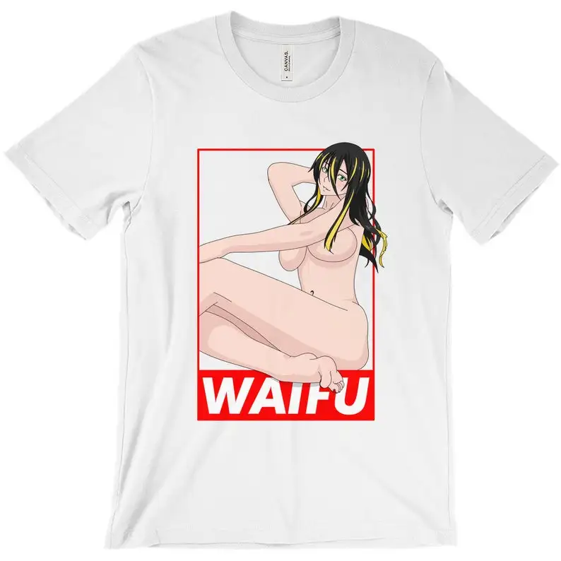 Anime Waifu Ecchi, Sexy, Lewd, Fetish Golden Snake T-Shirts