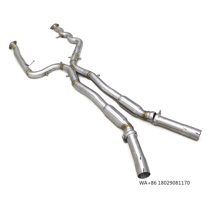 

OEM Exhaust Mid Pipe for M3/M4 G80/G82/G83/G8X 3.0T 2021-2023 SUS304 Exhaust System Equal Length Middle Pipe with OPF/DPF