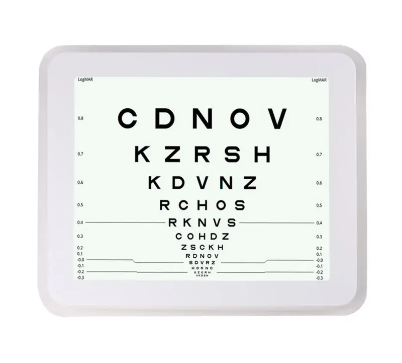 Professional Ophthalmic Vision Testing Equipment 17-inch XGA Panel Optical LCD Digital Vision Chart