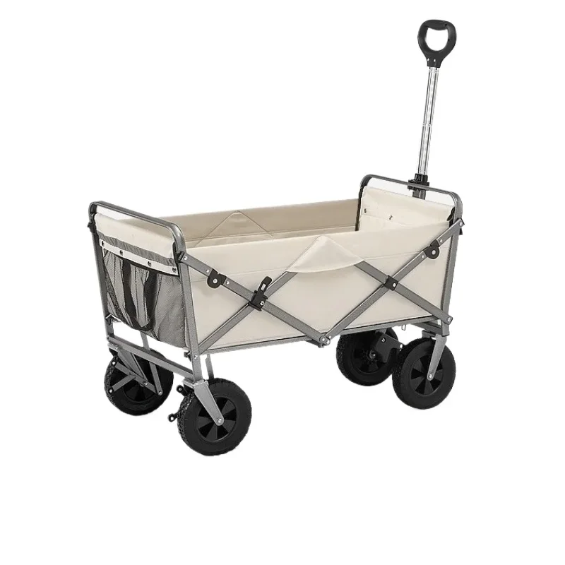 Outdoor camper, camping trailer, camping trolley, picnic trolley, foldable trolley