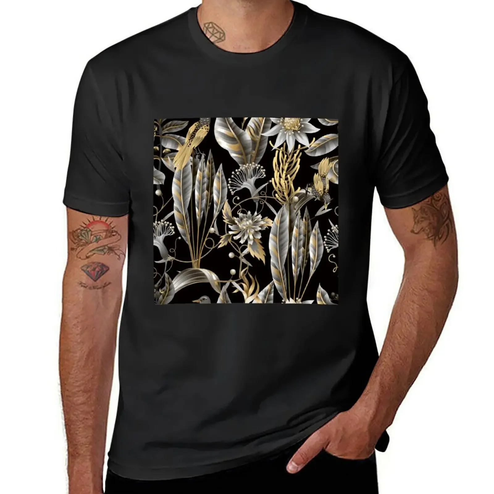 Australian flower banksia pattern lover T-Shirt blanks shirts graphic tees vintage t shirt men