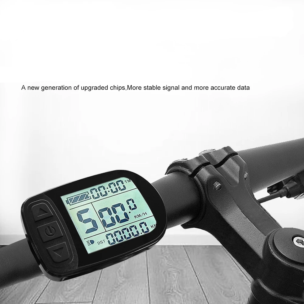 

E-Bike Display Instrument 36V 48V 5 Pin Intelligent LCD Display With Waterproof Connector For KT For Pasion Controller Parts