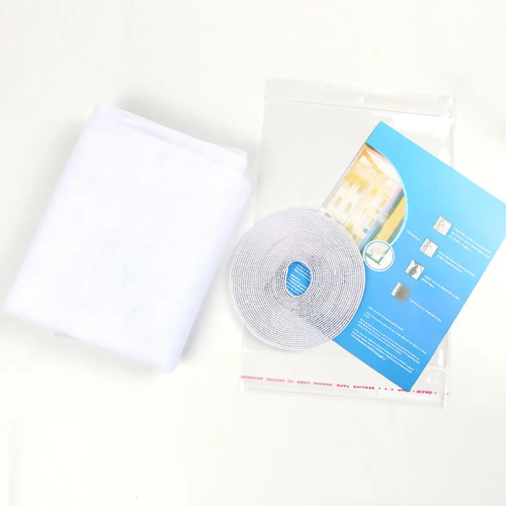 Invisible Window Screen Mesh Adhesive Anti Mosquito Net DIY Protector Curtain Easy Mount Breathable Home Hardware