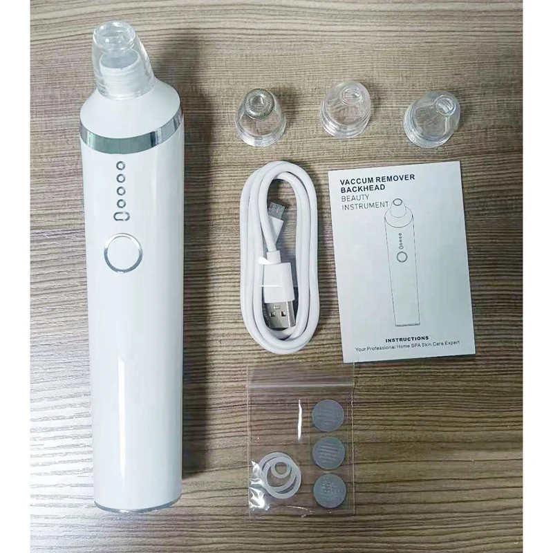 Blackhead Remover Vacuum Electric Black Head Suckers Nose Beauty Face Pore Cleanser Machine Skin Care,USB Charging