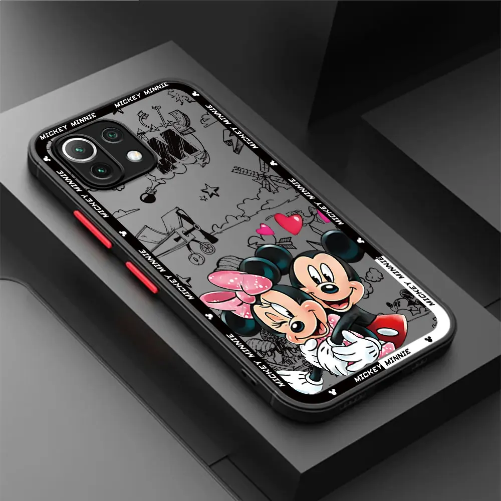 Disney Mickey Mouse Case for Xiaomi Mi 11 Pro 13T 10 Lite 10T 9 SE 12T Pro 11T 11 Lite Silicone Cover