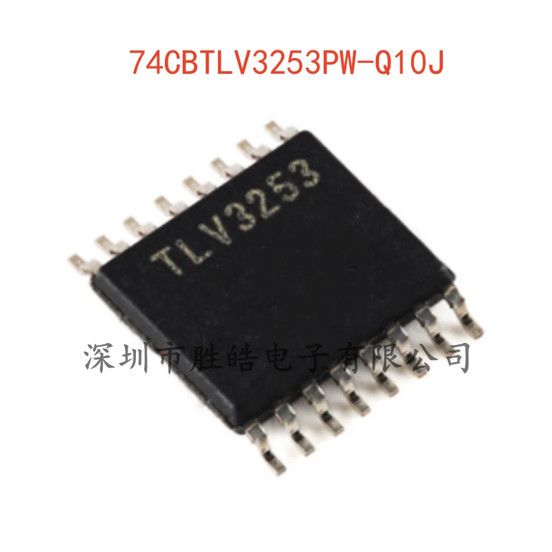 

(10PCS) NEW 74CBTLV3253PW-Q10J 3253PW Dual 1/4 Multiplexer Demultiplexer TSSOP-16 74CBTLV3253PW Integrated Circuit