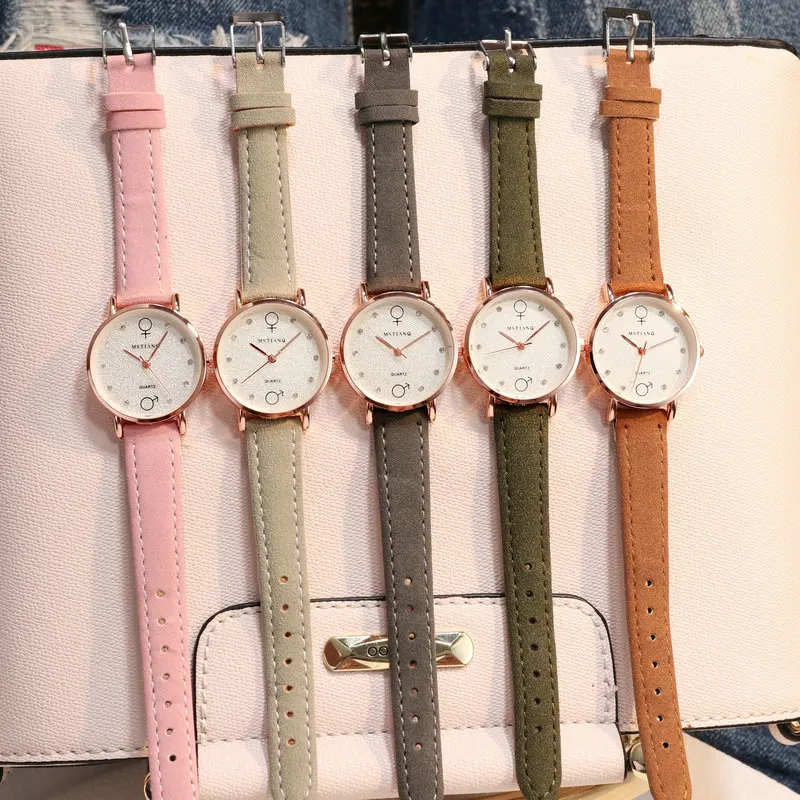 UTHAI BK14 Повседневные и модные женские часы, кварцевые часы со стразами, минималистичные подарочные часы для женщин