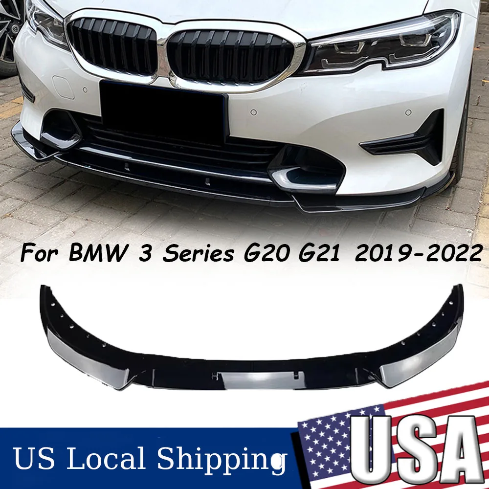 

Бампер для BMW 3 серии G20 G21 320i 325i 2019-2022, передний бампер, разделитель, спойлер из полипропилена, диффузор, защита кузова автомобиля, комплект тюнинга