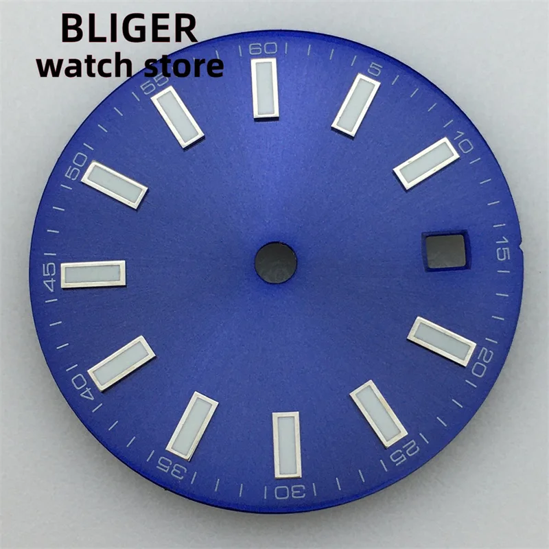 Циферблат BLIGER 29,2 мм, зеленый, белый, черный, подходит для NH35/NH35A ETA2824/2836 Miyota 8205/8215/821A DG2813/3804