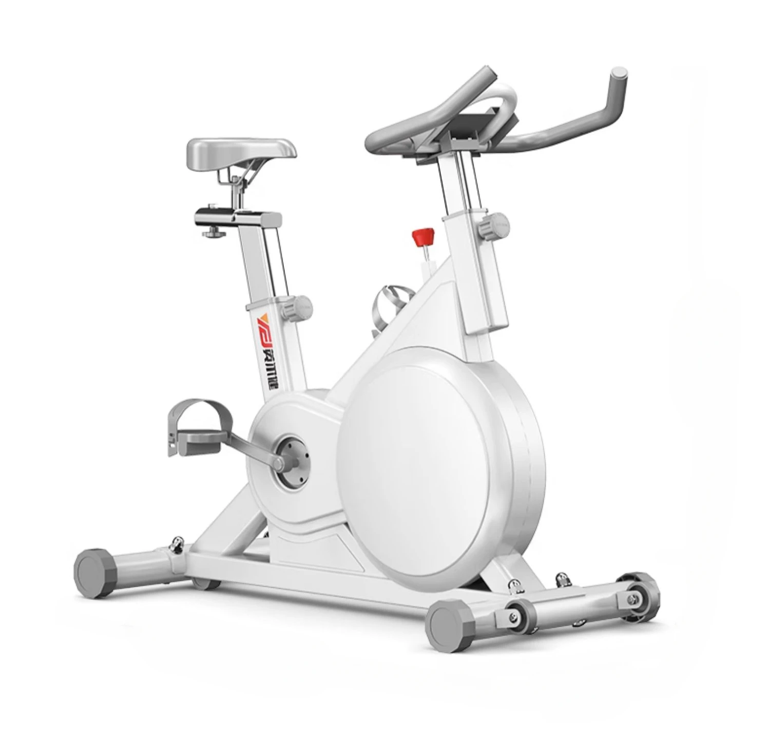 Intelligent electromagnetic control spinning bike household ultra-quiet indoor exercise bike fitness equipment