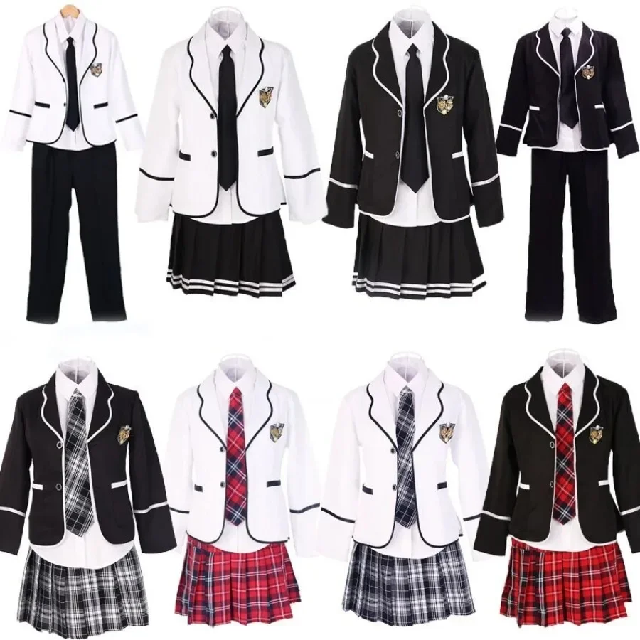 Students Long-sleeved School Uniforms JK Uniforms Junior High School Boys and Girls Students Suit 2022 Japan and South Korea