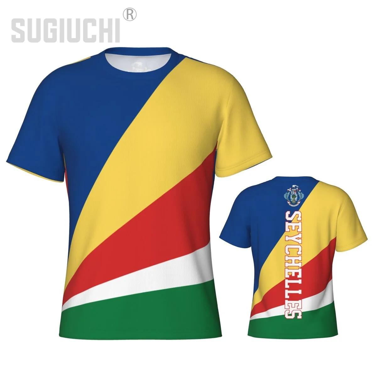 Tight Sports T-shirt Seychelles Flag Seychellese 3D For Men Women Tees jersey Clothes Soccer Football Fans Patriotic T shirt