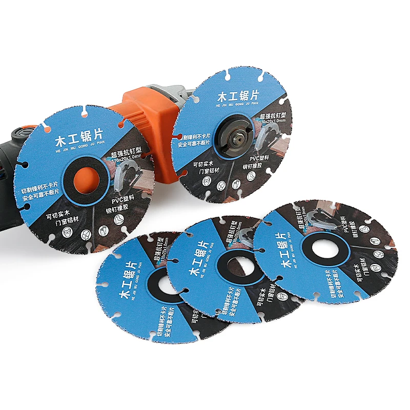 105mm Woodworking Saw Blade New Alloy Multifunctional Cutting Blade Solid Wood Board Aluminum Cutting Angle Grinder Tools