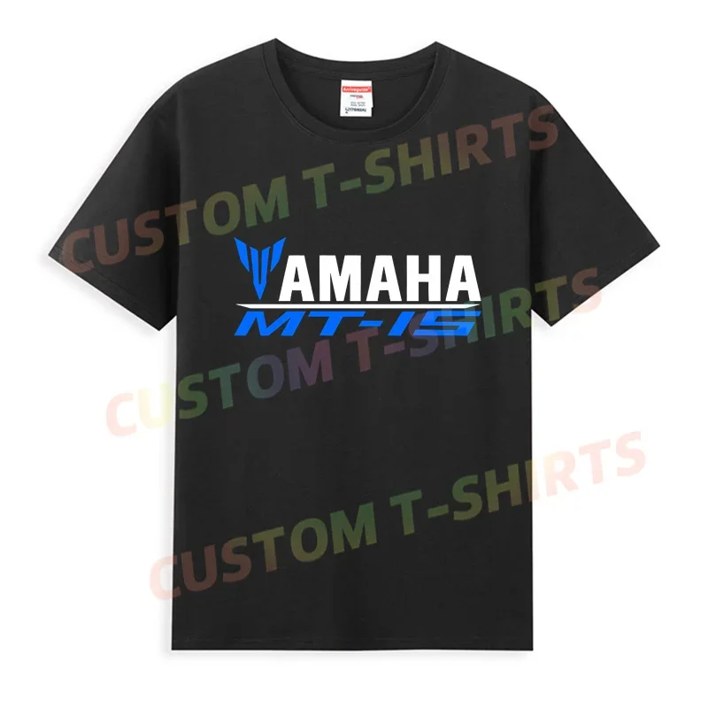 2024 Men T Shirt Casual YAMAHAS MT-15 T-shirt Graphic Oversized Sports Tops Breathable Comfortable Streetwear S-3XL Cool Tee