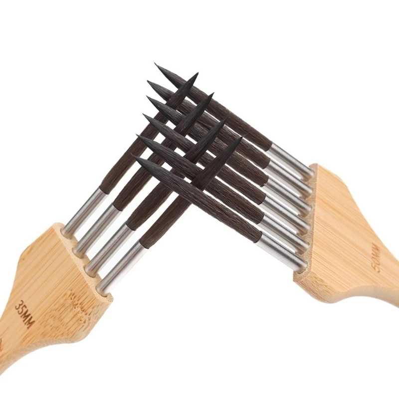 Pennelli a più denti a dente