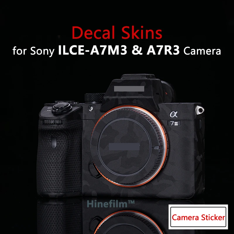 

A7M3 Camera Decal Skins A7 III Anti-scratch Wrap Cover Film For Sony ILCE-7M3 A7RIII A7III A73 CameraSticker Protector Coat